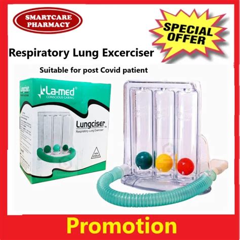 Spirometer Lungciser (Lung Excercise /Breathing Exercises System TriBall (Latihan Pernafasan ...