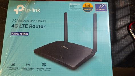 TP-LINK 4G LTE Dual Band Wi-Fi router