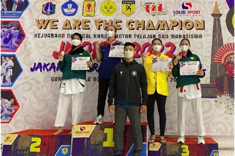 Mahasiswa Vokasi UI Raih Juara 3 Di Jakarta Karate Open And Festival V