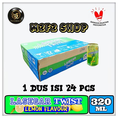 Jual Lasegar Twist Minuman Penyegar Lemon Original Kaleng Ml