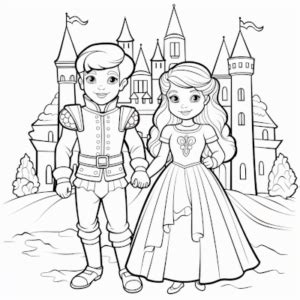 Prinzessin Ausmalbilder