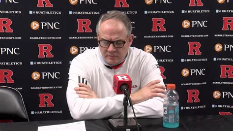 Rvision Steve Pikiell Post Game Press Confernce Wisconsin Youtube