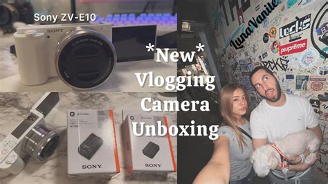 New Camera Unboxing Sony Zv E10 Voice Over Unboxing First Impressions Accessories Youtube