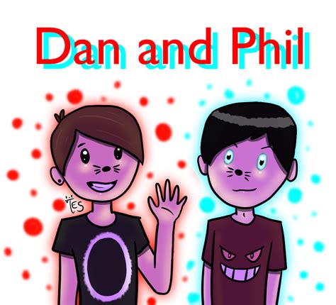 Dan and Phil {Fan Art} by TesArtist on DeviantArt