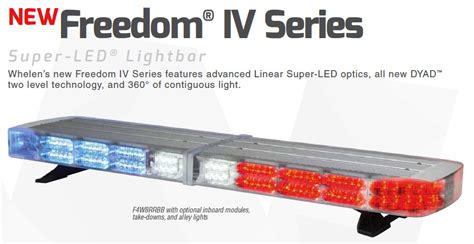 Whelen Freedom IV Series Released WATTCO Emergency Equipment