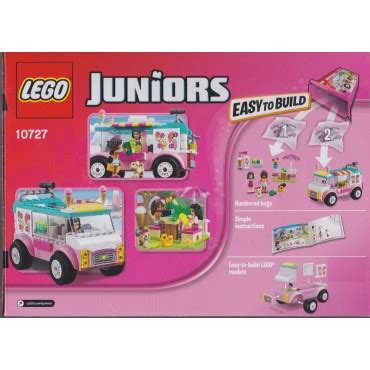 LEGO JUNIORS EASY TO BUILD FRIENDS 10727 IL FURGONE DEI GELATI DI EMMA