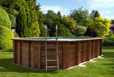 Piscina In Legno Fuori Terra Jardin