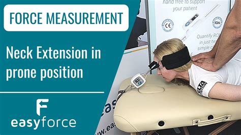 Measuring The Isometric Muscle Forces Of Neck Extension EasyForce