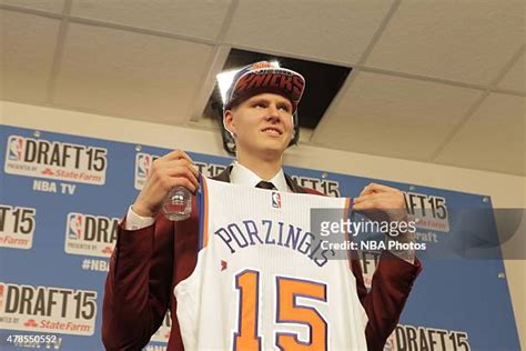 141 Kristaps Porzingis Draft Stock Photos, High-Res Pictures, and ...