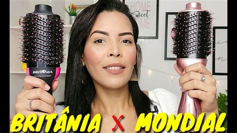 Britania Ou Mondial - QUAL É A MELHOR ESCOVA SECADORA? BRITÂNIA SOFT ou MONDIAL? - YouTube