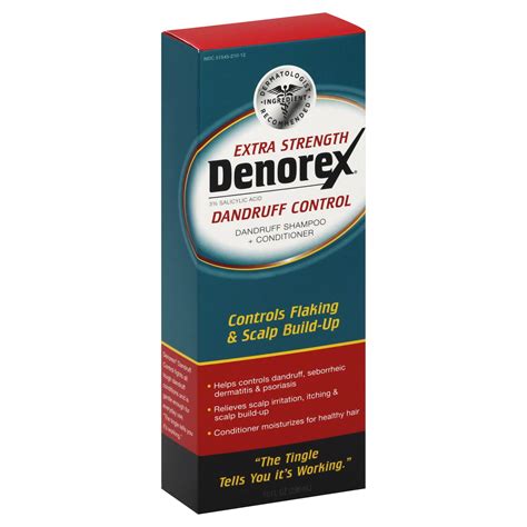 Denorex Extra Strength Dandruff Control Shampoo + Conditioner,10 Oz