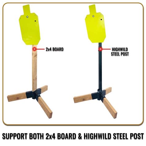 Highwild Target Stand Base Tripod Bracket For Ar500 Steel Targets 2 Pack Ebay