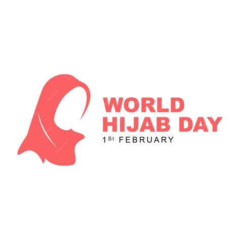 Premium Vector Vector Illustration Of World Hijab Day Celebrated