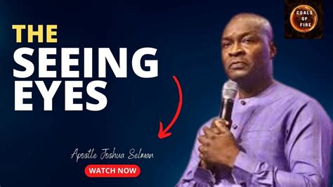 The Seeing Eyes Accessing The Gift Of Sight With Apostle Joshua