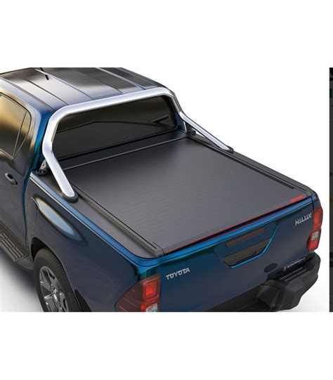 Tapa Enrollable Tessera Para Toyota Hilux Revo Con Roll Bar