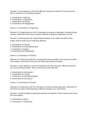 Cranial Nerve Impairments: Causes, Symptoms, and Assessments | Course Hero