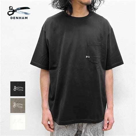 【デンハム Denham】7 Pocket Ss Tee[01240352001][01240352003][01240352005]【送料