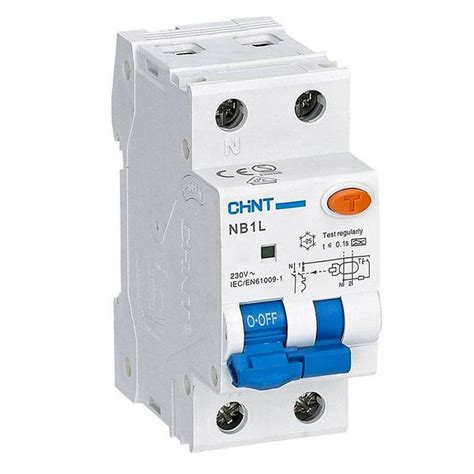 Chint Residual Current Operated Circuit Breaker NB1L2 16A 1P N 6KA