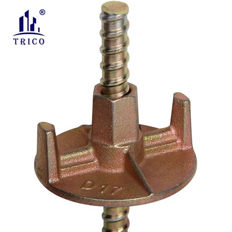 Concrete Formwork Threaded Rod Tie Rod With Galvanized Ductile Casted