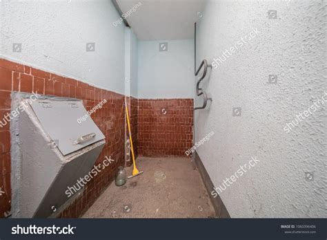 Garbage Chute Apartment Building Garbage Disposal Stock Photo