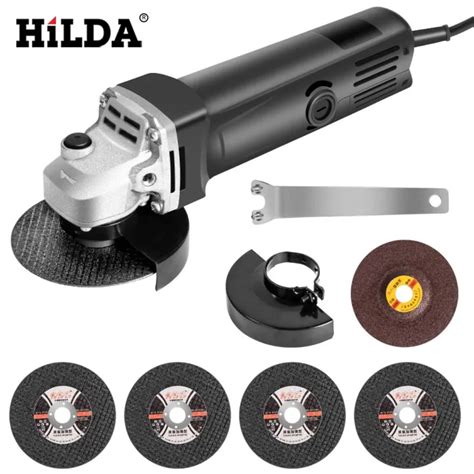 Tools HILDA 980W Angle Grinder Grinding Machine Electric Angle Power