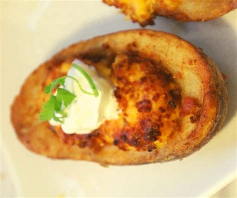 How To Make Frozen Potato Skins In The Air Fryer Fork To Spoon