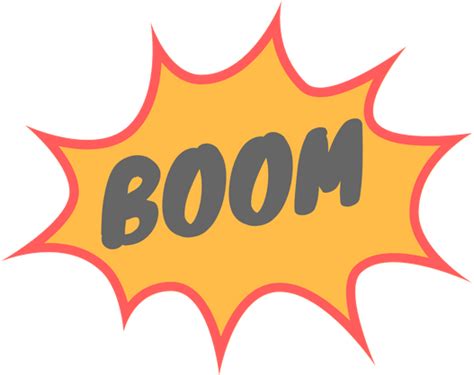 Download Boom Png Free Banner Png Transparent Png Download Seekpng