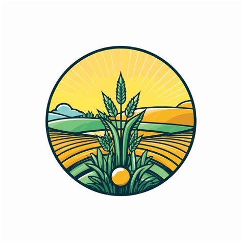 Premium Vector | Agriculture green nature agri logo vector