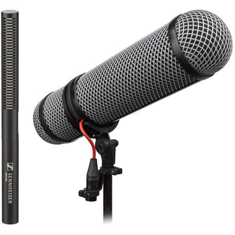 Sennheiser Mke Shotgun Microphone And Rycote Super Blimp