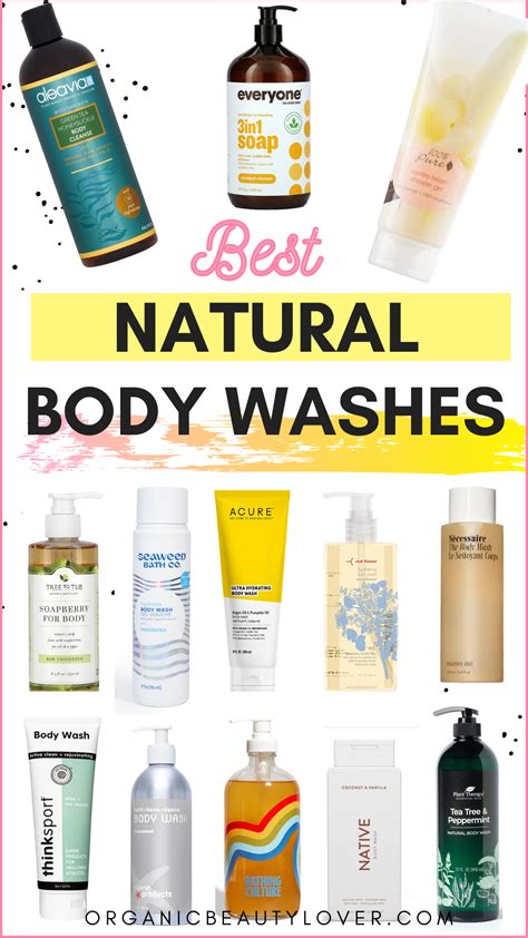 I Tried All The Best Non Toxic Body Wash Brands Organic Beauty Lover