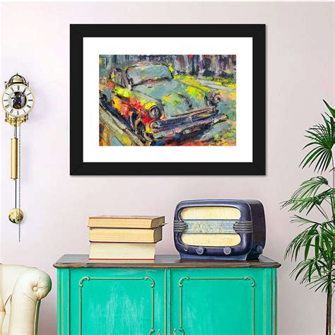 Abstract Car Wall Art | Painting