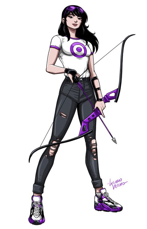 Kate Bishop Hawkeye By Lucianovecchio On Deviantart