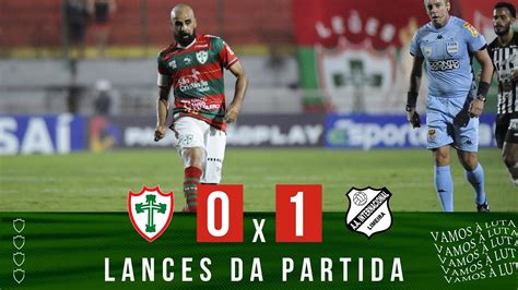 A Lances Da Partida Portuguesa X Internacional De Limeira