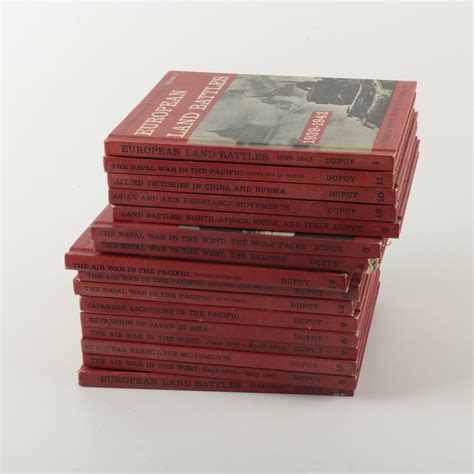 Complete Set of "Military History of World War II" Books | EBTH