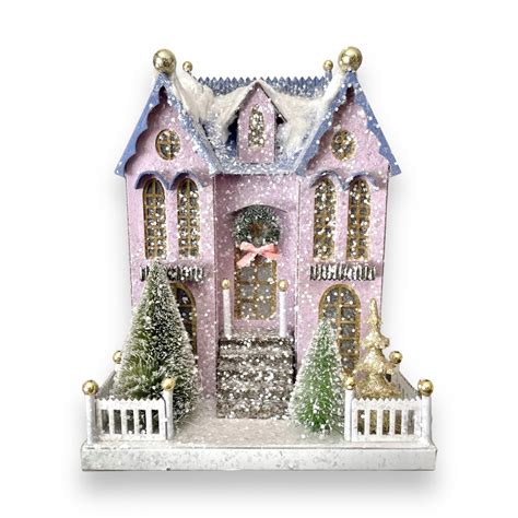 Glitter Home Festive Mansion Naked Decor