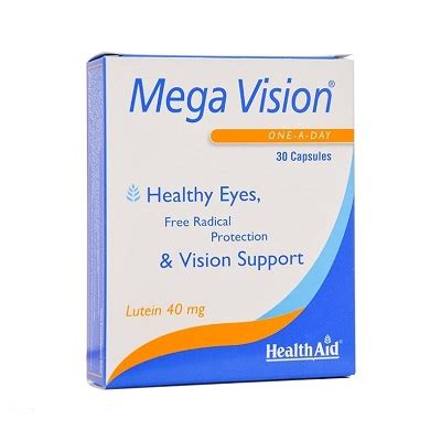 Health Aid Eye Vit Plus کپسول مگاویژن هلث اید 30 عددی داروخانه