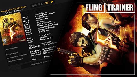 Resident Evil 5 Gold Edition Trainer Fling Flingtrainer Youtube