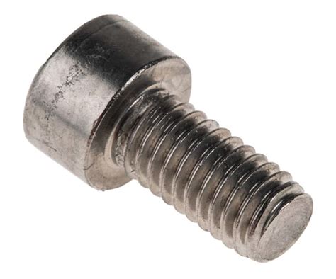 RS PRO Tornillo Allen de cabeza cilíndrica RS PRO M6 x 12mm paso de