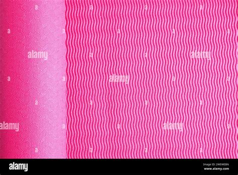 Yoga Mat Texture Stock Photo Alamy