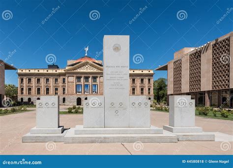 Arizona State Capitol Grounds Editorial Stock Photo Image Of Clear