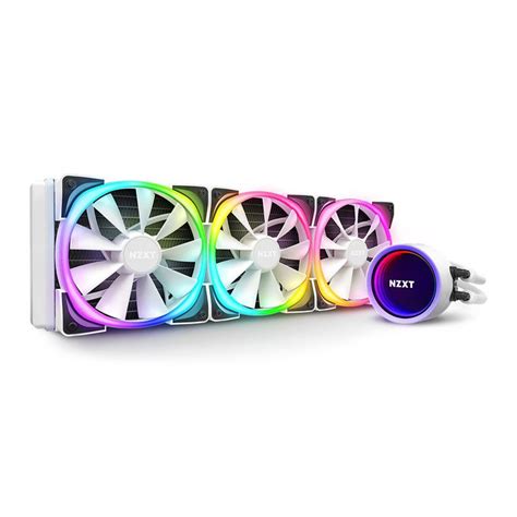 Water Cooler NZXT Kraken X73 RGB 360mm Branco RL KRX73 RW Pichau