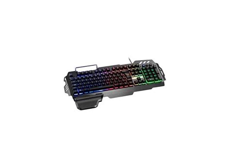 Teclado Gamer Multilaser Warrior Zuberi Semi Mecânico Teclas Anti