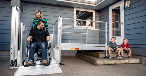 Vertical Platform Lift for Wheelchairs at Home | COR Freedom