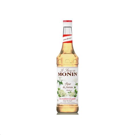 Monin Sirop Elderflower Flori De Soc 0 7l Finebar