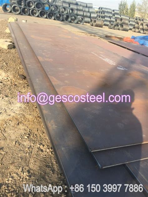 Anti Corrosion Steel Plate ASTM A588 ASTM A606 Hot Rolled High Strength