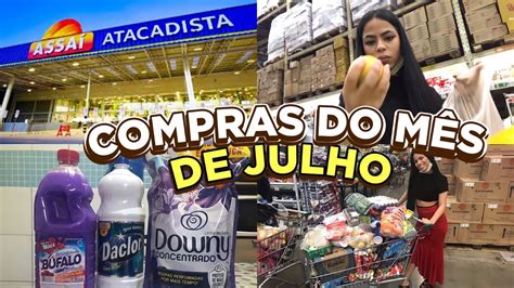 COMPRAS DO MÊS DE JULHO MORANDO SOZINHA Quanto Gastei YouTube