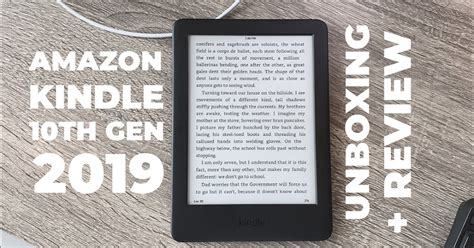 [Unboxing + Review] All-new Kindle 10th Generation (2019) - The Blahger