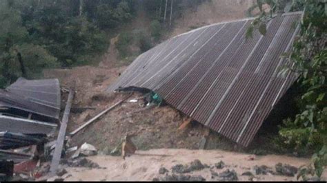 Bencana Tanah Longsor Di Toraja Utara Telan 1 Korban Jiwa 2 Rumah