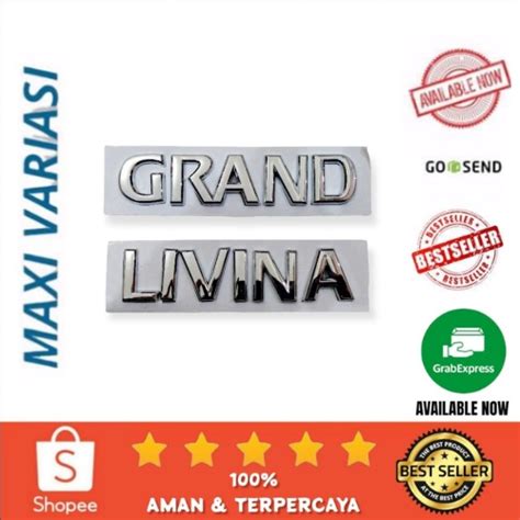 Jual Emblem Logo Grand Livina Shopee Indonesia