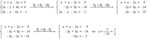 Sistemas De Ecuaciones Por M Todo De Gauss Ejercicios Resueltos Hot